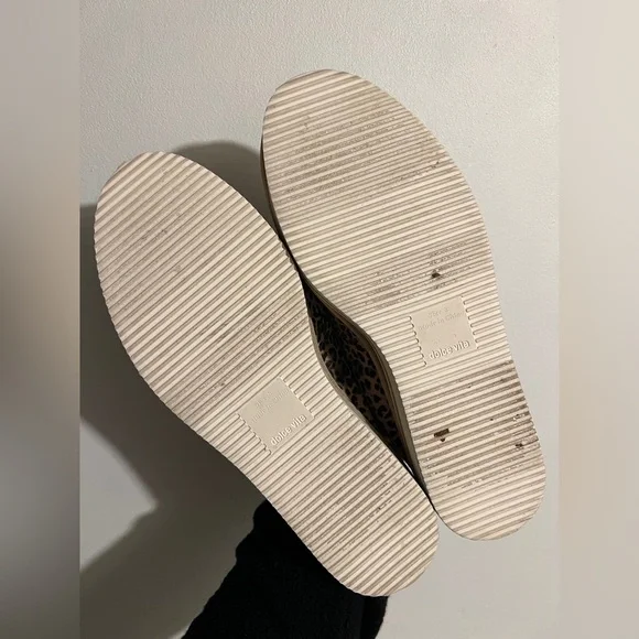 DOLCE VITA Haiden Womens Leopard Suede Slippers - Picture 10 of 14